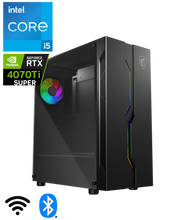 Carica l'immagine nel visualizzatore di Gallery, Computer Gaming "Raptor 5670KTI" Intel Core i5-13600KF 14 Core 5.1GHz - RTX 4070Ti Super 16GB - 32GB DDR4 - 1TB SSD - 2TB HDD