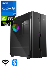 Carica l'immagine nel visualizzatore di Gallery, Computer Gaming "Raptor 5570KTI" Intel Core i7-13700KF 16 Core fino a 5.4GHz - RTX 4070Ti Super 16GB - 32GB DDR4 - 1TB SSD - 2TB HDD
