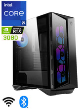 Carica l'immagine nel visualizzatore di Gallery, Computer Gaming "Gunner 98012H" Intel Core Intel core i9-11900F 8 core fino a 5.20Ghz - Nvidia GeForce 3080 12GB - 32GB DDR4 - 1TB SSD NVME - WiFi - BT