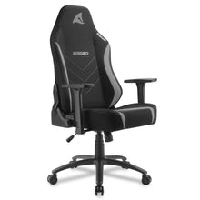 Carica l&#39;immagine nel visualizzatore di Gallery, Sedia gaming Sharkoon Skiller SGS20 Fabric, regolabile con base in acciaio nero - grigio
