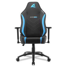 Carica l&#39;immagine nel visualizzatore di Gallery, Sedia gaming Sharkoon Skiller SGS20, regolabile con base in acciaio nero - blu
