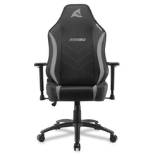 Carica l&#39;immagine nel visualizzatore di Gallery, Sedia gaming Sharkoon Skiller SGS20, regolabile con base in acciaio nero - grigio
