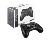 Carica l&#39;immagine nel visualizzatore di Gallery, CONTROLLER GAMING MSI FORCE GC20 V2 NERO USB
