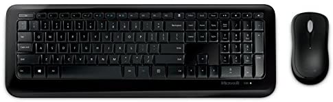Kit tastiera e mouse wireless Microsoft wireless desktop 850