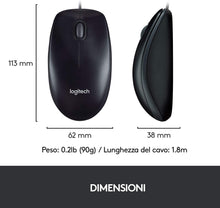 Carica l&#39;immagine nel visualizzatore di Gallery, Tastiera e mouse Logitech MK120 USB
