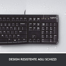 Carica l&#39;immagine nel visualizzatore di Gallery, Tastiera e mouse Logitech MK120 USB
