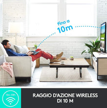 Carica l&#39;immagine nel visualizzatore di Gallery, Tastiera Logitech K400 Plus Tastiera Wireless per TV, PC, Home Theater nera
