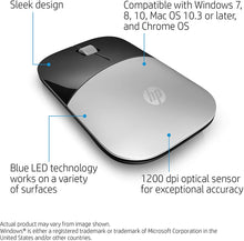 Carica l&#39;immagine nel visualizzatore di Gallery, Mouse wireless HP Z3700 1200DPI
