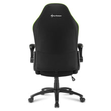 Carica l&#39;immagine nel visualizzatore di Gallery, Sedia gaming Sharkoon Elbrus 1 in pelle sintetica, regolabile con base in acciaio nero - grigio
