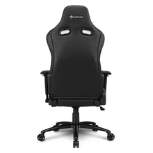 Carica l&#39;immagine nel visualizzatore di Gallery, Sedia gaming Sharkoon Elbrus 3 in tessuto, schienale e braccioli regolabili, base in alluminio, nero - verde
