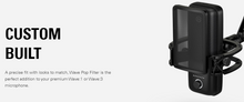 Carica l&#39;immagine nel visualizzatore di Gallery, Filtro anti pop per microfoni Wave Elgato Pop Filter
