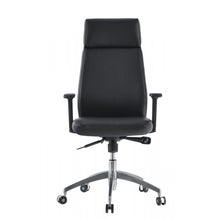 Carica l&#39;immagine nel visualizzatore di Gallery, Sedia Techly 073BK Poltrona business con Braccioli Nera similpelle
