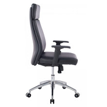 Carica l&#39;immagine nel visualizzatore di Gallery, Sedia Techly 073BK Poltrona business con Braccioli Nera similpelle
