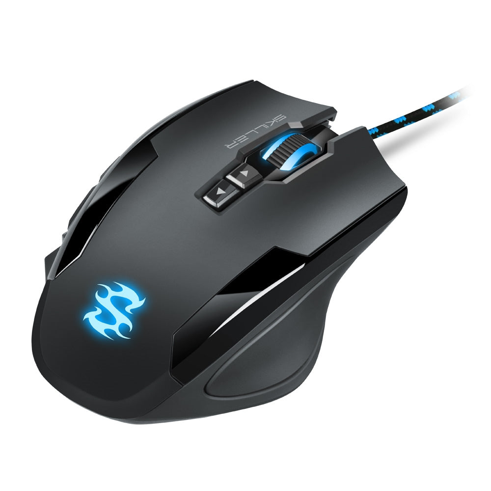 Mouse gaming Sharkoon Skiller SGM1 MOUSE , 1600 DPI, RGB, 6 TASTI CONFIGURABILI, USB, 1.8MT