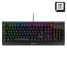 Carica l&#39;immagine nel visualizzatore di Gallery, Tastiera gaming meccanica Sharkoon Skiller Mech SGK30 RGB con switch KAHIL Marroni
