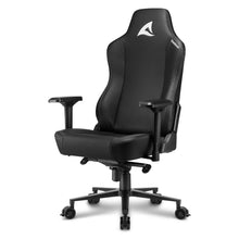 Carica l&#39;immagine nel visualizzatore di Gallery, Sedia gaming Sharkoon SKILLER SGS40 in similpelle, regolabile con base in acciaio, nero
