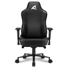 Carica l&#39;immagine nel visualizzatore di Gallery, Sedia gaming Sharkoon SKILLER SGS40 in similpelle, regolabile con base in acciaio, nero
