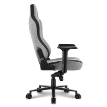 Carica l&#39;immagine nel visualizzatore di Gallery, Sedia gaming Sharkoon SKILLER SGS40 Fabric in tessuto, regolabile con base in acciaio nero - grigio
