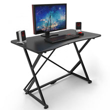 Carica l&#39;immagine nel visualizzatore di Gallery, Scrivania Gaming Ergonomica Techly ESG01 pieghevole, 110 cm, Nero
