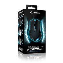 Carica l&#39;immagine nel visualizzatore di Gallery, Mouse gaming Sharkoon Shark Force II 4200 DPI, USB, 1.8MT, GRIGIO
