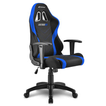 Carica l&#39;immagine nel visualizzatore di Gallery, Sedia gaming Sharkoon Skiller SGS2 JUNIOR in tessuto, regolabile, nero - blu
