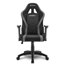 Carica l&#39;immagine nel visualizzatore di Gallery, Sedia gaming Sharkoon Skiller SGS2 JUNIOR  in tessuto, regolabile, nero - grigio

