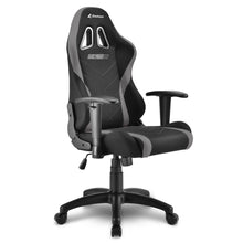 Carica l&#39;immagine nel visualizzatore di Gallery, Sedia gaming Sharkoon Skiller SGS2 JUNIOR  in tessuto, regolabile, nero - grigio
