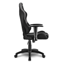 Carica l&#39;immagine nel visualizzatore di Gallery, Sedia gaming Sharkoon Skiller SGS2 JUNIOR  in tessuto, regolabile, nero - grigio
