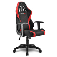 Carica l&#39;immagine nel visualizzatore di Gallery, Sedia gaming Sharkoon Skiller SGS2 JUNIOR in tessuto, regolabile, nero - rosso
