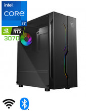 Carica l&#39;immagine nel visualizzatore di Gallery, Computer Gaming &quot;Vampiro 2.0&quot; Intel Core i7-12700F 12 Core fino a 4.90GHz - GeForce RTX 3070 8GB OC - 32GB RAM - 500GB SSD NVME - 1TB HDD
