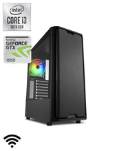 Carica l&#39;immagine nel visualizzatore di Gallery, Computer Gaming &quot;Dangerous 350&quot; Intel Core i3-10105F 4 Core fino a 4.40GHz  - GeForce GTX 1650 4GB - 8GB RAM  - 256GB SSD NVME- 1TB HDD - WiFi
