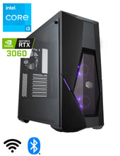 Carica l&#39;immagine nel visualizzatore di Gallery, Computer Gaming &quot;Duello 3.0&quot; Intel Core i3-12100F 4 Core fino a 4.30GHz- GeForce RTX 3060 12GB - 16GB RAM - 500GB SSD NVME -  1TB HDD
