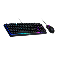 Carica l&#39;immagine nel visualizzatore di Gallery, KIT TASTIERA E MOUSE COOLER MASTER MS110 RGB USB
