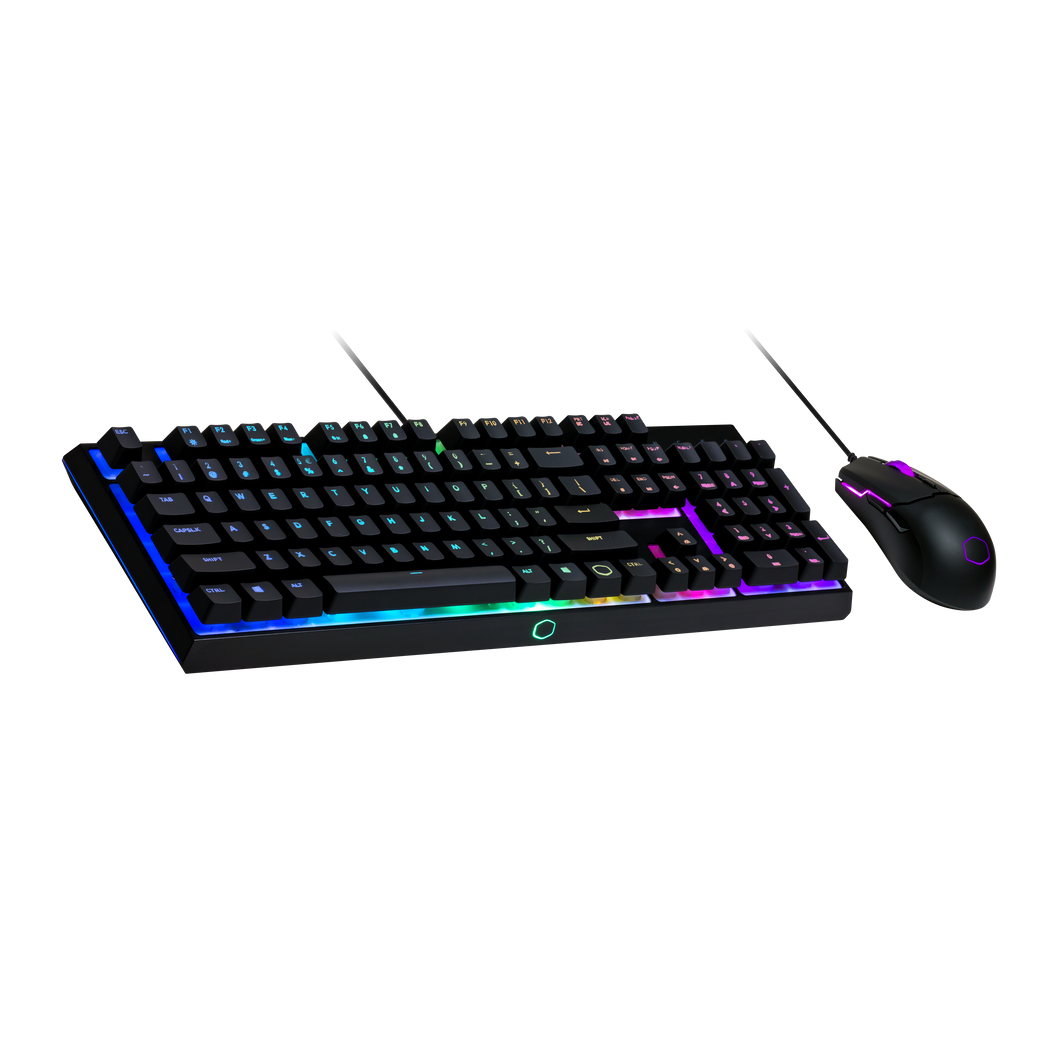 KIT TASTIERA E MOUSE COOLER MASTER MS110 RGB USB