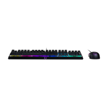 Carica l&#39;immagine nel visualizzatore di Gallery, KIT TASTIERA E MOUSE COOLER MASTER MS110 RGB USB
