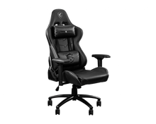 Carica l&#39;immagine nel visualizzatore di Gallery, Sedia gaming MSI MAG CH120I ecopelle, cuscino cervicale e lombare, completamente regolabile, base in metallo, nera
